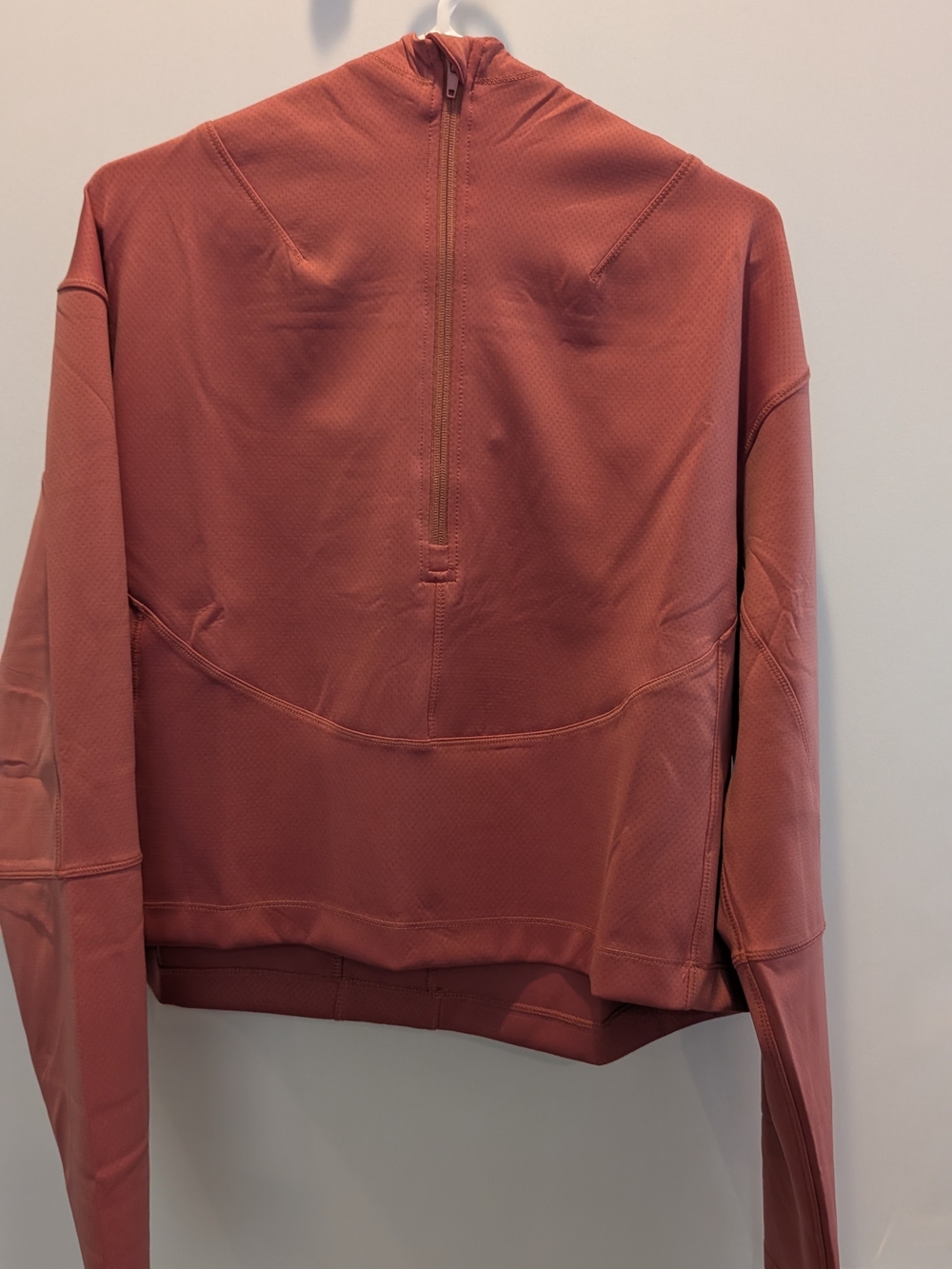 Born Primitive Rust Pink Pullover Half-Zip Hoodie